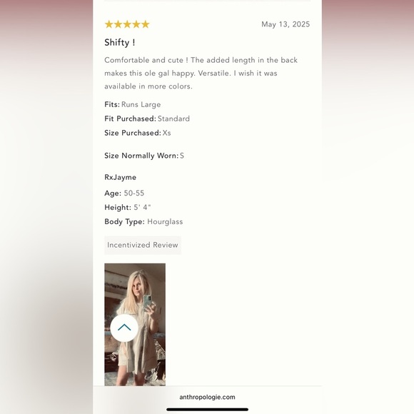 NWT Anthropologie Pilcro 2X Plus Short-Sleeve Denim Mini Swing Dress - Picture 14 of 14